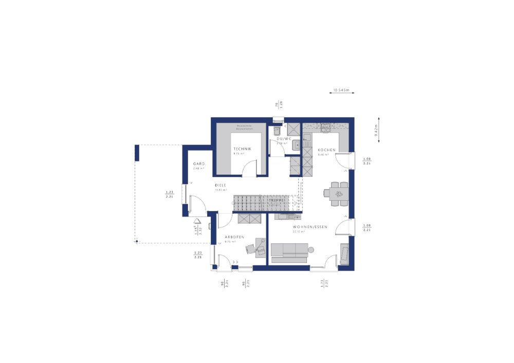 Bestpreisgarantie bei BIEN-ZENKER "EVOLUTION 136 V3" mit Bauplatz