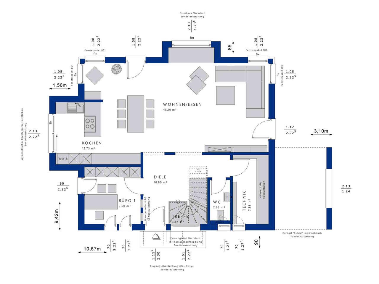 Bestpreisgarantie bei BIEN-ZENKER CONCEPT M 167 mit Bauplatz