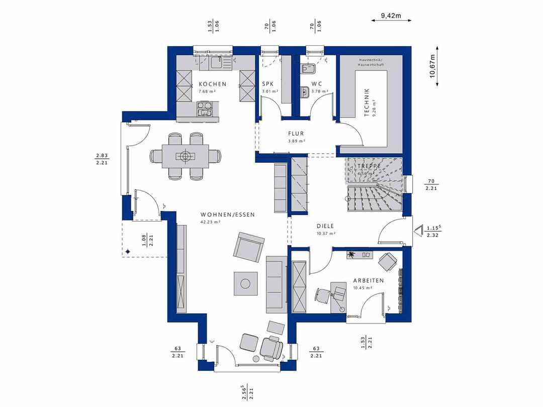 Bestpreisgarantie bei BIEN-ZENKER EVOLUTION 164 V3 mit Bauplatz
